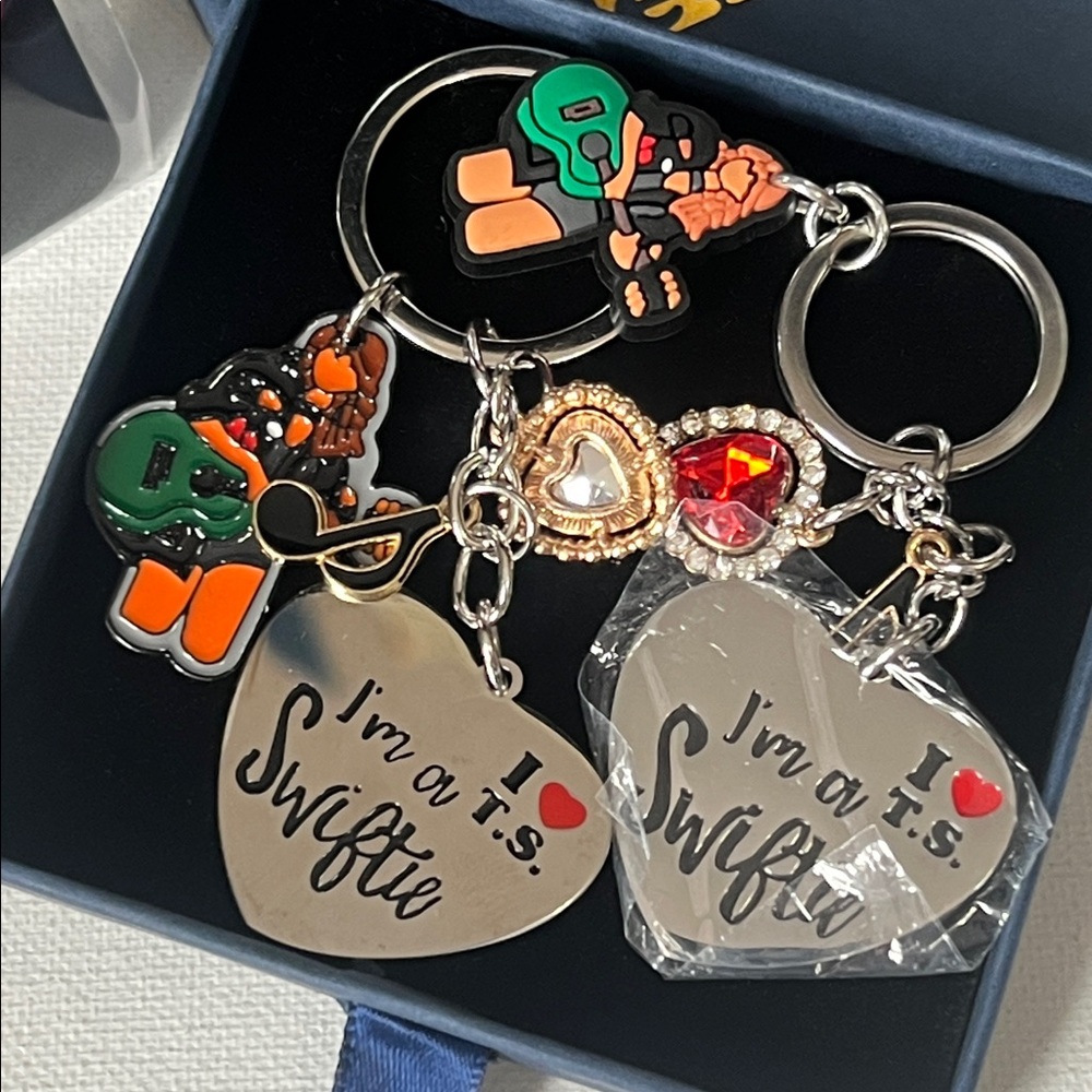 Taylor Swift The Eras Tour Tumblers, Swiftie Bag Charms and Red Album Earrings - Picture 6 of 6